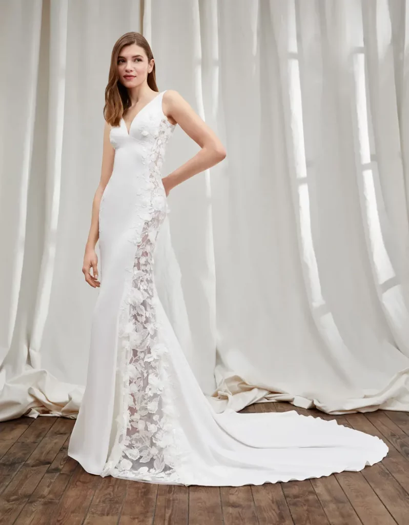 Alison, Robe de mariée Alberto platachi à Mâcon