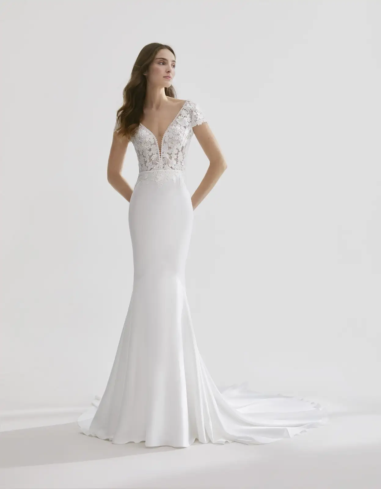 Ariana, Robe de mariée Alberto platachi à Mâcon
