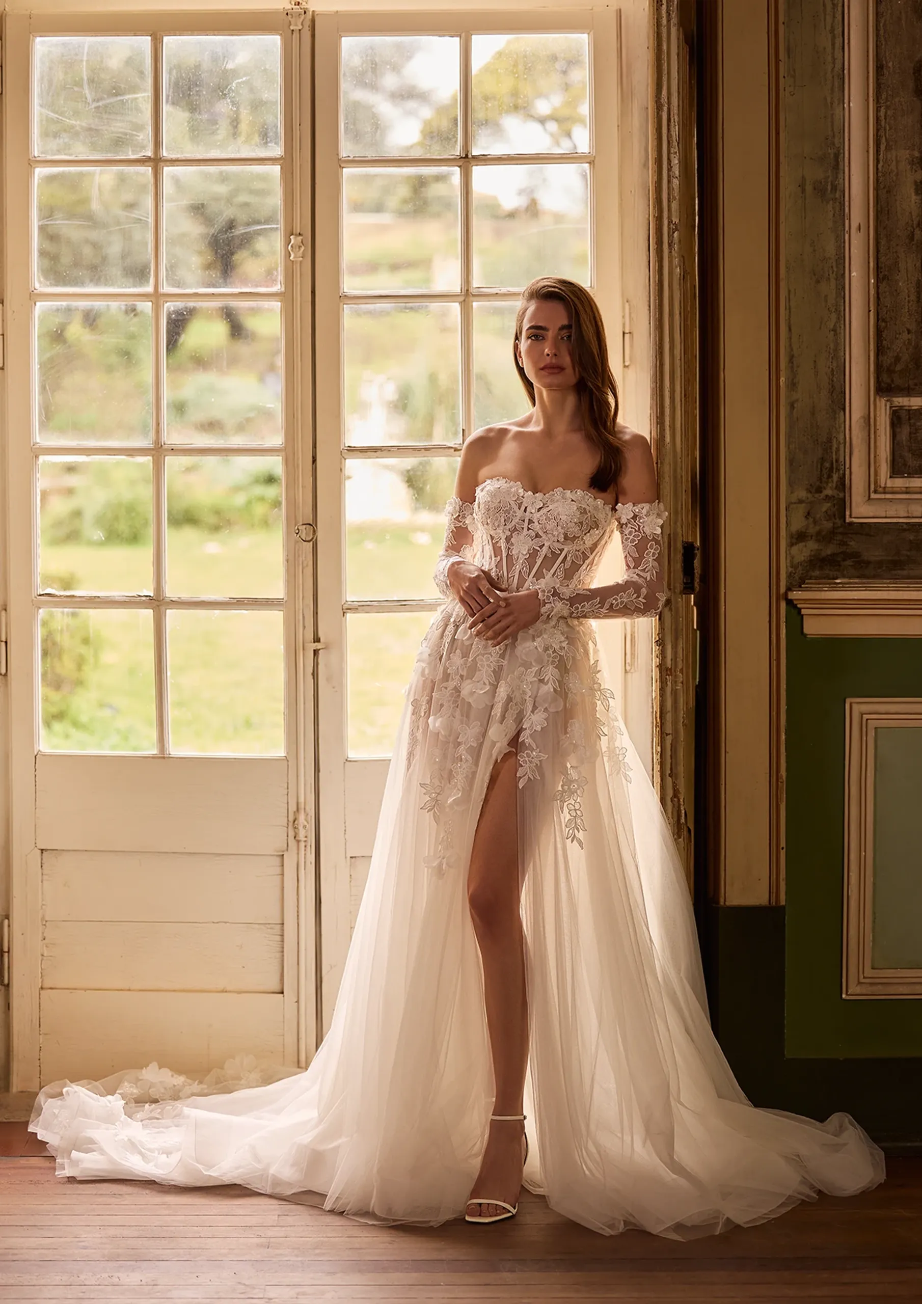 Heidi, Robe de mariée Alberto platachi à Mâcon
