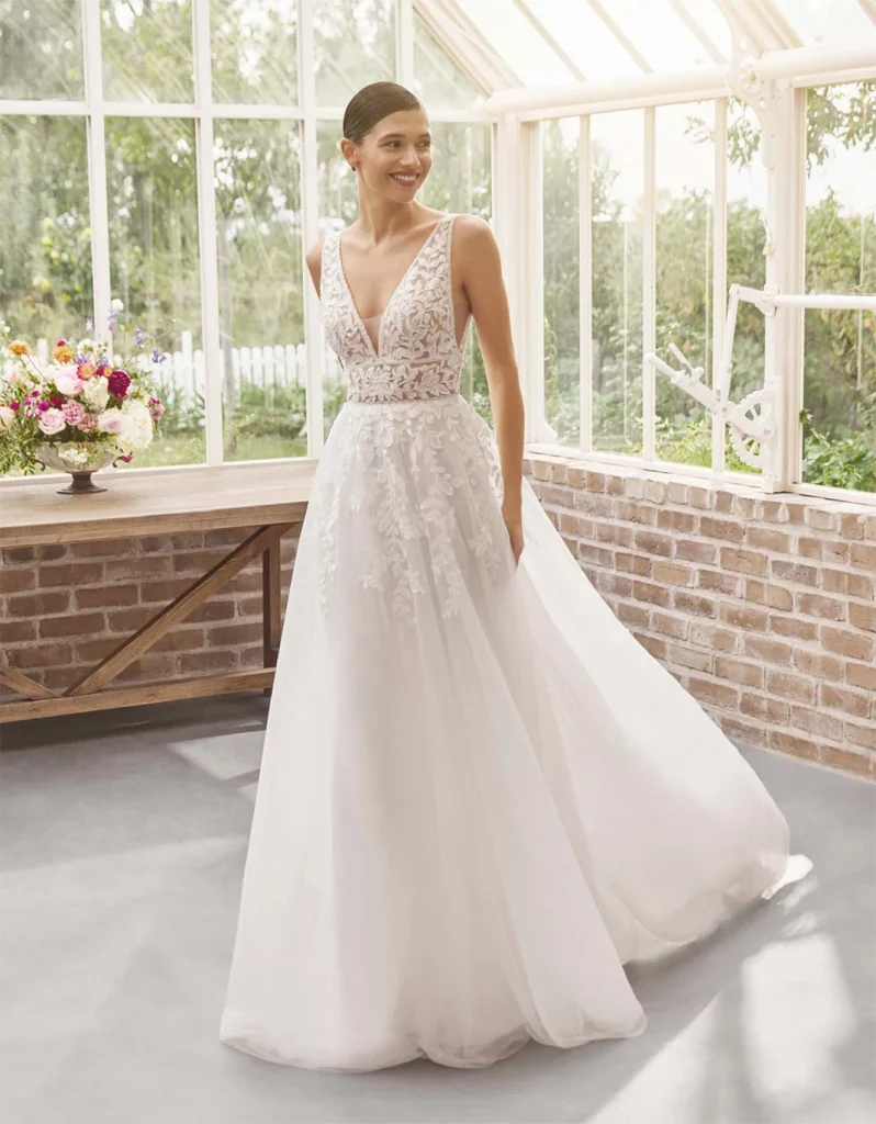Kyra, Robe de mariée Alberto platachi à Mâcon