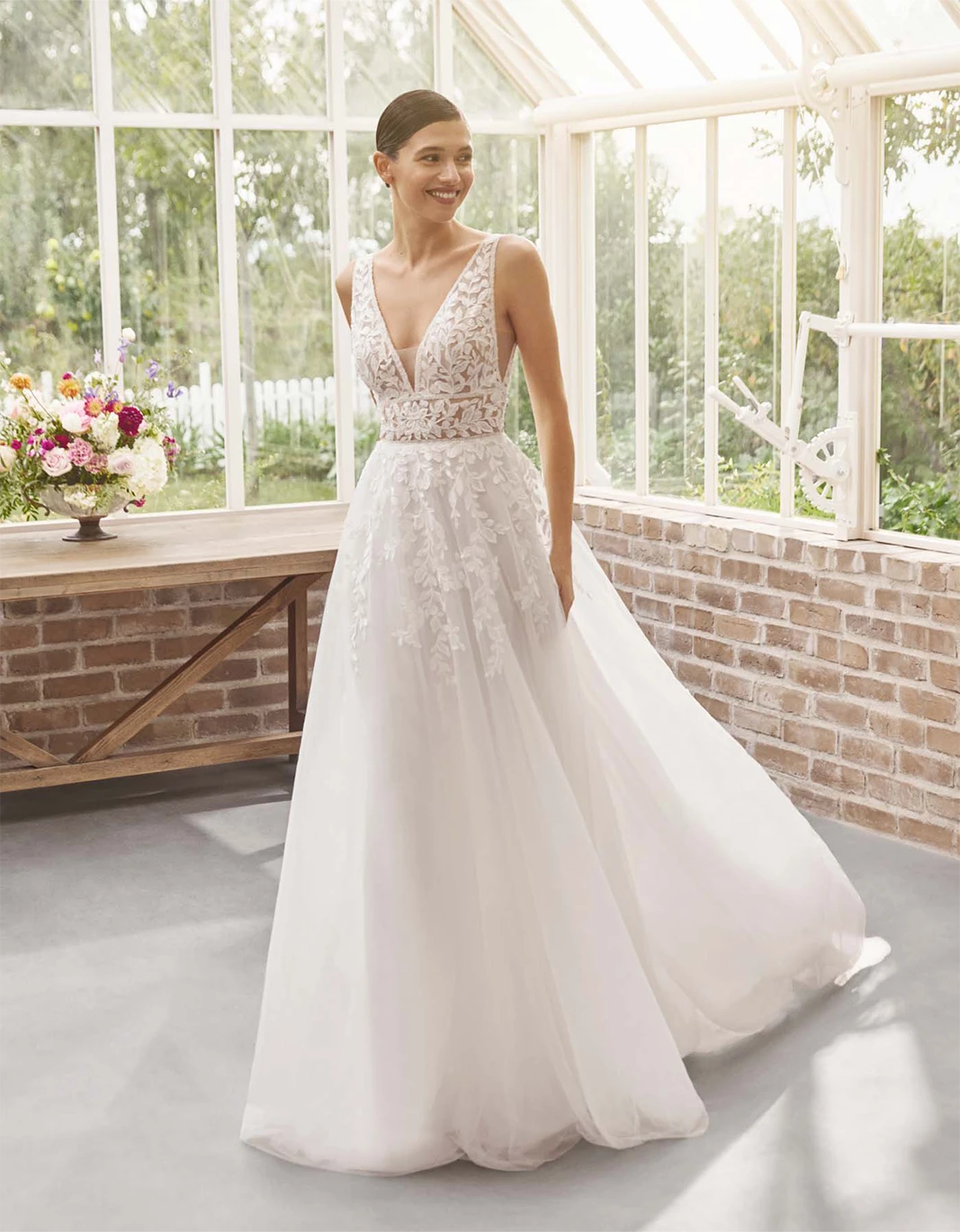 Kyra, Robe de mariée Alberto platachi à Mâcon
