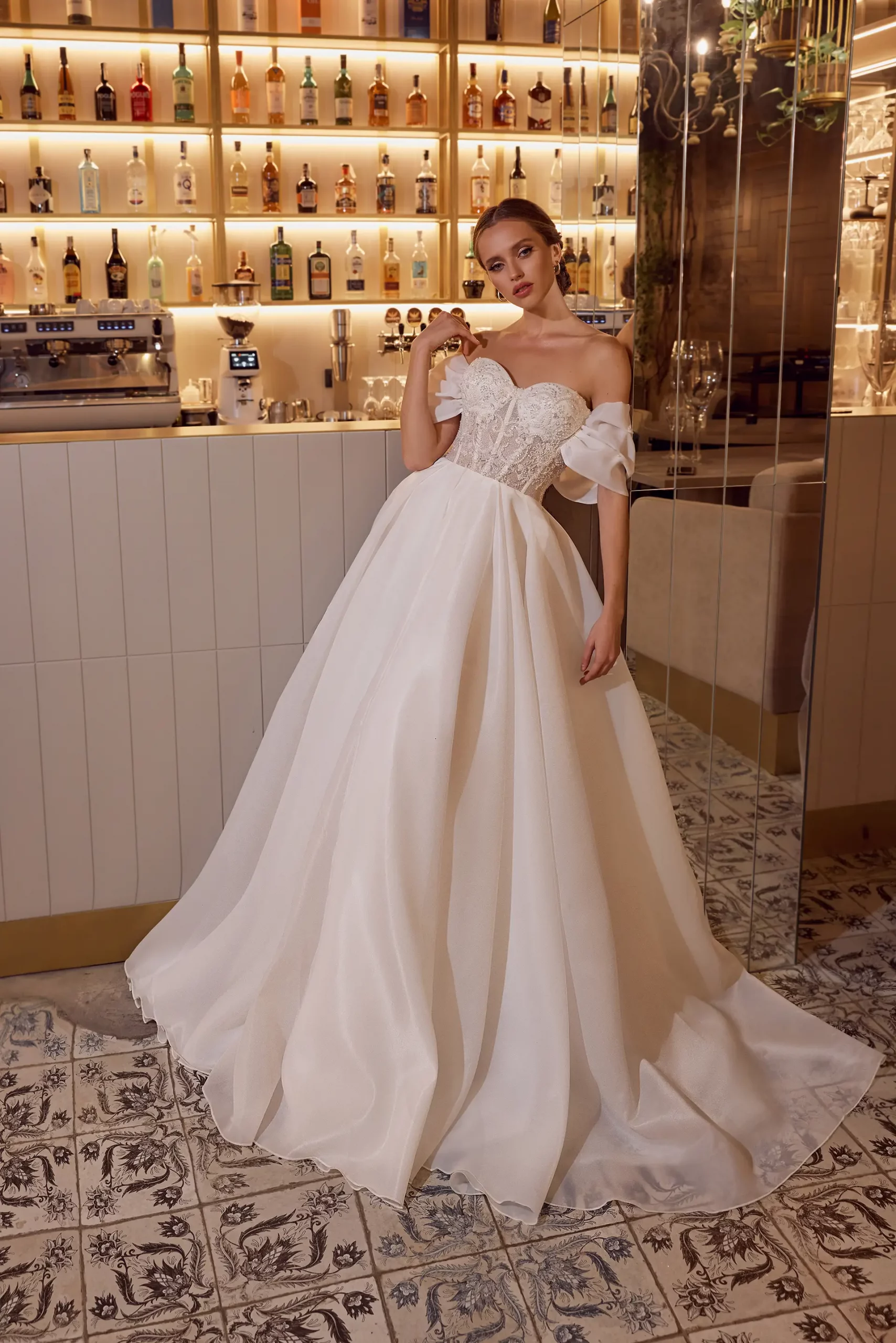 BALLERINA, Robe de mariée de style princesse