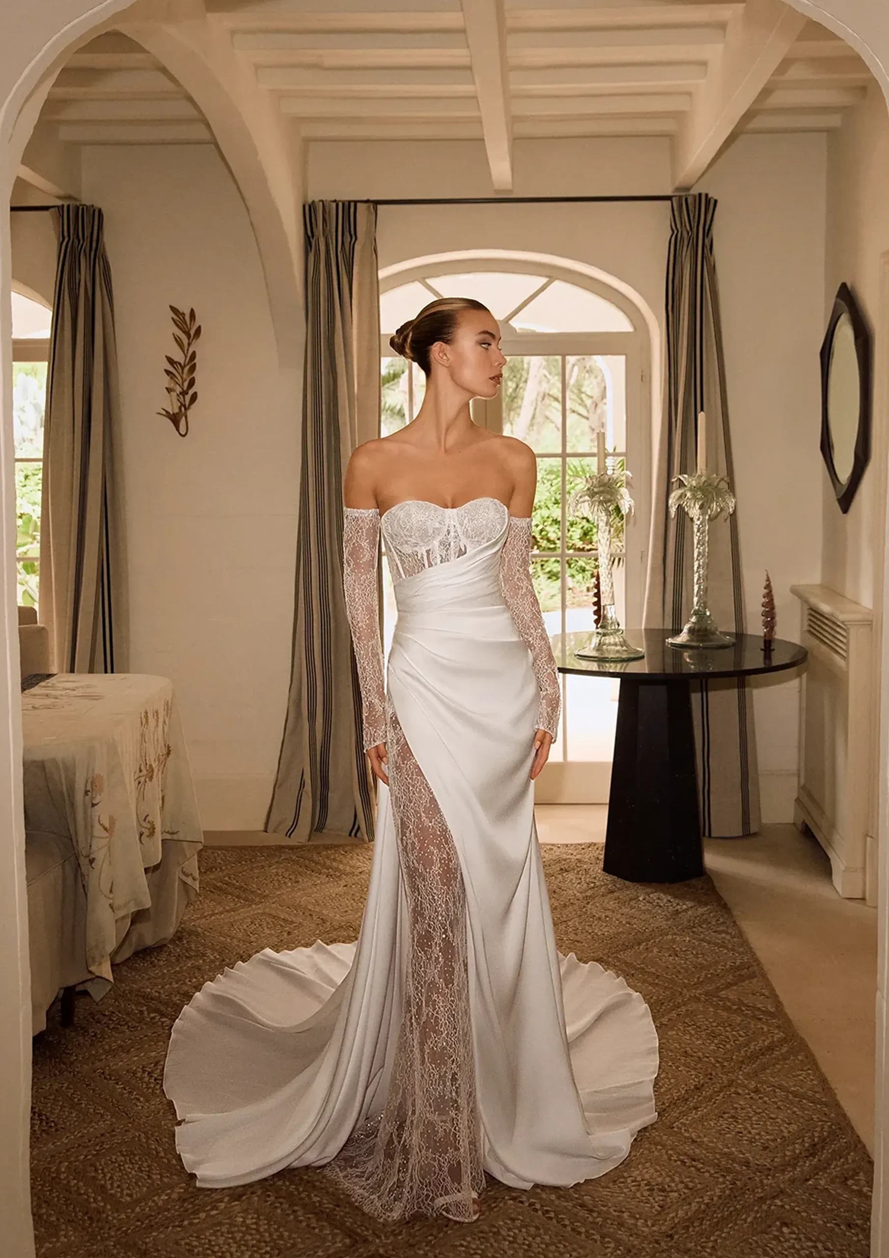 Eugenie, Robe de mariée Alberto platachi à Mâcon