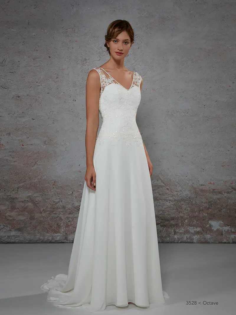 OCTAVE, Robe de mariée CRÉATIONS BOCHET à Mâcon