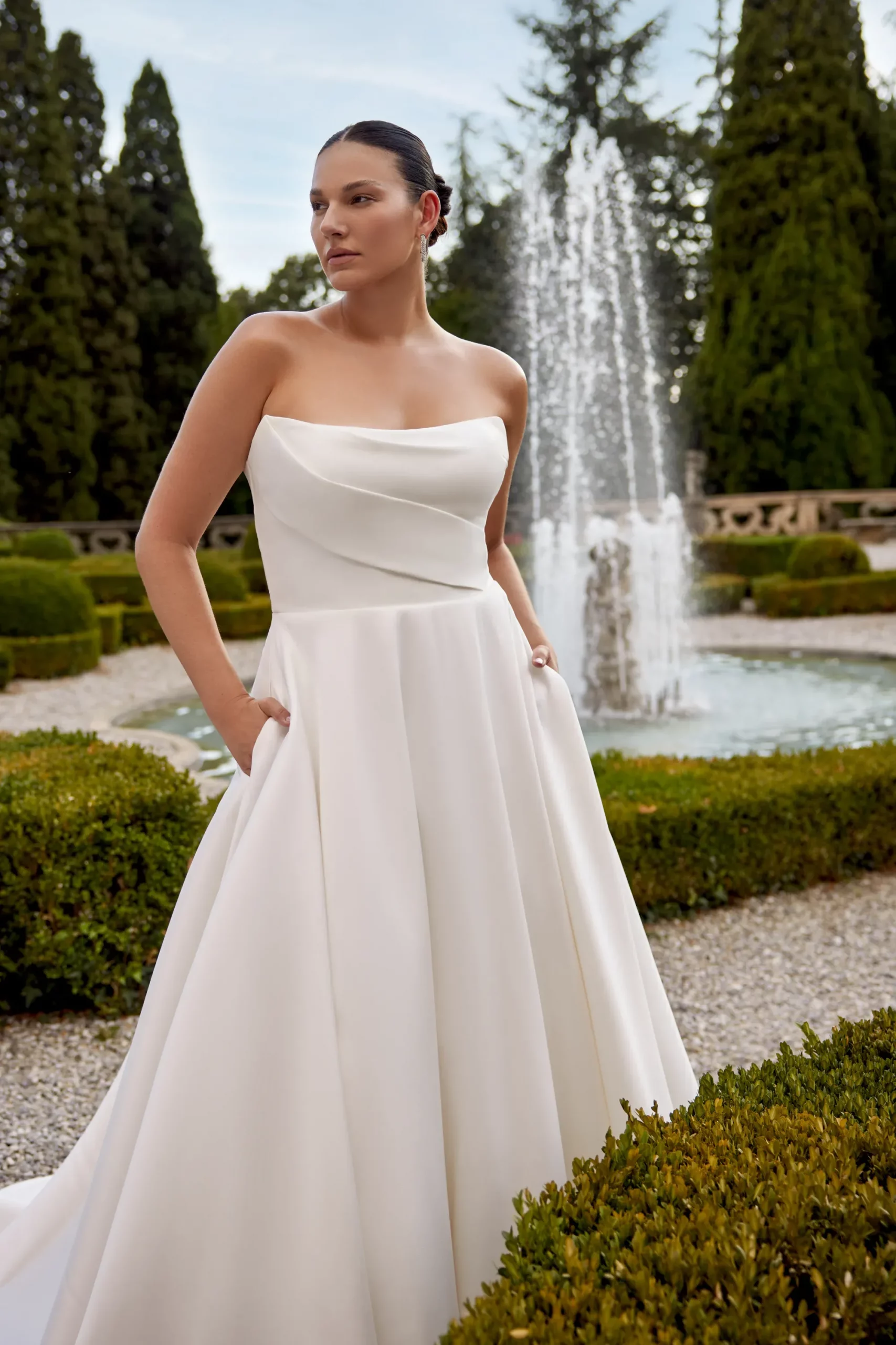 Estella, Robe de mariée JUSTIN ALEXANDER à Mâcon