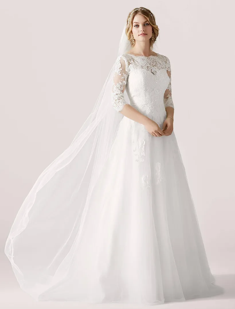 LAURIE, ROBE DE MARIÉE MAGIE BLANCHE MÂCON