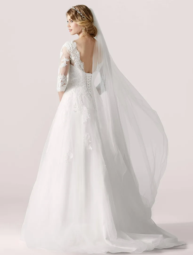 LAURIE, ROBE DE MARIÉE MAGIE BLANCHE MÂCON